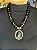 Colar - Resina e Metal - Preto - Imagem 1
