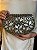 Bolsa Clutch em Metal - Prata - Madrepérolas - Com Alça - Imagem 1