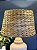 Abajur - Cerâmica - Bege com Cúpula de Palha - Imagem 3
