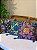 Kit 3 Capas de Almofadas - Bordadas - Azul e Colorido - Imagem 1