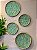 Kit Mandala Decorativa - Palha - Verde - Imagem 1