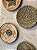 Kit Mandala Decorativa - Palha - Laranja e Preto - Imagem 2