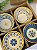 Kit 4 Bowls - Cerâmica - Azul e Amarelo - Imagem 2