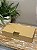 Caixa Decorativa - PU - Bege - 18X37cm - Imagem 1
