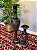 Vaso - Bronze Burilado - Preto e Dourado - 90CM - Imagem 4