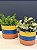Cachepot em Ceramica - Colorido - 15CM - Imagem 2