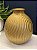 Vaso - Cerâmica - Dourado - 25CM - Imagem 1