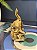Trio Elefantes - Decorativo - Cerâmica - Dourado - Imagem 5