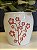 Cachepot em Cerâmica - Branco e Vermelho - 12CM - Imagem 2