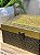 Caixa Decorativa - Porta Joias - Madeira - Aplique em Metal - Dourado - 20X24CM - Imagem 3