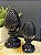 Escultura Pinha - Decorativa - Cerâmica - Azul Escuro - 22CM - Imagem 3