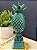 Escultura Abacaxi - Decorativo - Cerâmica - Turquesa - Imagem 1