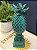 Escultura Abacaxi - Decorativo - Cerâmica - Turquesa - Imagem 2