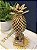 Escultura Abacaxi - Decorativo - Cerâmica - Bege - Imagem 2