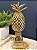 Escultura Abacaxi - Decorativo - Cerâmica - Bege - Imagem 1