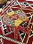 Banqueta - Elefante - Madeira - 16cm - Pintado à Mão - Vermelho e Colorido - Imagem 2