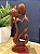 Escultura Decorativa - Casal - Madeira - 30CM - Imagem 3