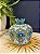 Romã Decorativa - Cerâmica - Pintado à mão - Turquia - Azul - 11CM - Imagem 1