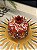 Romã Decorativa - Cerâmica - Pintado à mão - Turquia - Vermelho - 7,5CM - Imagem 2