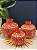 Romã Decorativa - Cerâmica - Pintado à mão - Turquia - Laranja - 9,5CM - Imagem 3