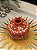 Romã Decorativa - Cerâmica - Pintado à mão - Turquia - Laranja- 7,5CM - Imagem 2