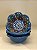 Bowl - Cerâmica - Turquia - Pintura Alto Relevo - Tamanho Pequeno - Azul e Colorido - Imagem 1