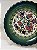 Prato de Parede Pequeno - Turquia - Decorativo - Cerâmica - Alto Relevo - Verde e Colorido - Imagem 2