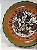 Prato de Parede Pequeno - Turquia - Decorativo - Cerâmica - Alto Relevo - Verde, Laranja e Colorido - Imagem 2