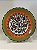 Prato de Parede Pequeno - Turquia - Decorativo - Cerâmica - Alto Relevo - Verde, Laranja e Colorido - Imagem 1