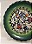 Prato de Parede Pequeno - Turquia - Decorativo - Cerâmica - Alto Relevo - Verde e Colorido - Imagem 2