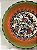 Prato de Parede Pequeno - Turquia - Decorativo - Cerâmica - Alto Relevo - Verde, Laranja e Colorido - Imagem 2