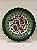Prato de Parede Pequeno - Turquia - Decorativo - Cerâmica - Alto Relevo - Verde e Colorido - Imagem 1