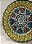 Prato de Parede Pequeno - Turquia - Decorativo - Cerâmica - Alto Relevo - Verde e Colorido - Imagem 2
