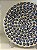 Prato de Parede Medio - Turquia - Decorativo - Cerâmica - Pintado à mão - Olho Grego - Branco e Azul - Imagem 2