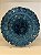Prato de Parede Grande - Turquia - Decorativo - Cerâmica - Alto Relevo - Azul - Imagem 1