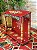 Escultura Altar Indiano - Decorativo - Pintado à mão - Vermelho e Colorido - Imagem 3