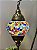 Luminária Turca Pendente - Médio - Mosaico - Colorido - Imagem 2