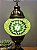 Luminária Turca Reto - Médio - Mosaico - Verde - Imagem 2
