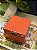 Caixa Decorativa - Vidro - Porta Joias - Salmão - 13X13CM - Imagem 2
