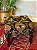 Banqueta Jacquard Turquia - Preto - Imagem 1