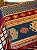 Banqueta Jacquard Turquia - Azul e Vermelho - Imagem 4