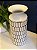 Vaso - Ceramica - Branco e Dourado - 39CM - Imagem 2