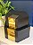 Caixa Decorativa - Madeira - Porta Joias - Preto e Dourado - 22X25 - Imagem 4
