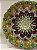 Prato de Parede Grande - Turquia - Decorativo - Cerâmica - Verde, Preto e Colorido - Imagem 2
