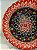 Prato de Parede Grande - Turquia - Decorativo - Cerâmica - Laranja, Preto e Colorido - Imagem 2