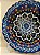Prato de Parede Grande - Turquia - Decorativo - Cerâmica - Azul, Preto e Colorido - Imagem 2