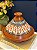 Panela Tagine Marroquina G - Cuscuzeira - Ceramica - Laranja - Imagem 2