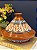 Panela Tagine Marroquina G - Cuscuzeira - Ceramica - Laranja - Imagem 1