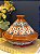 Panela Tagine Marroquina M - Cuscuzeira - Cerâmica - Laranja - Imagem 1