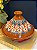 Panela Tagine Marroquina M - Cuscuzeira - Cerâmica - Laranja - Imagem 2
